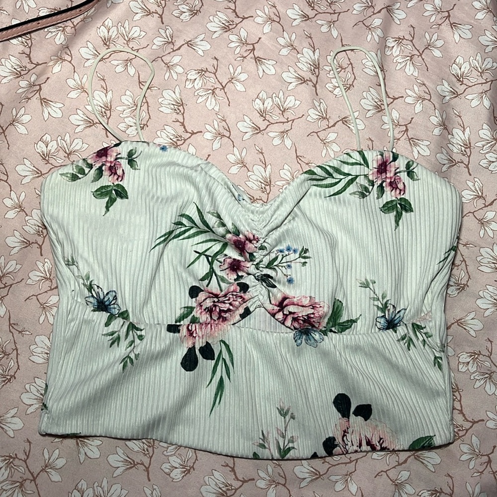 Mini Flowered Top